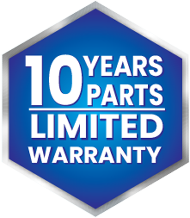 10-Year Warranty